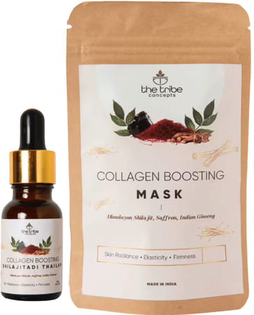 The Tribe Concepts Collagen Boosting Kit (without Steel Tin) 52 Gm