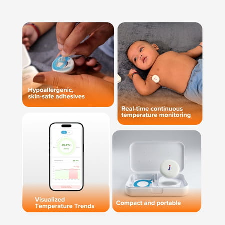 Janitri - Navam Templive | Smart Baby Temperature Monitoring Patch