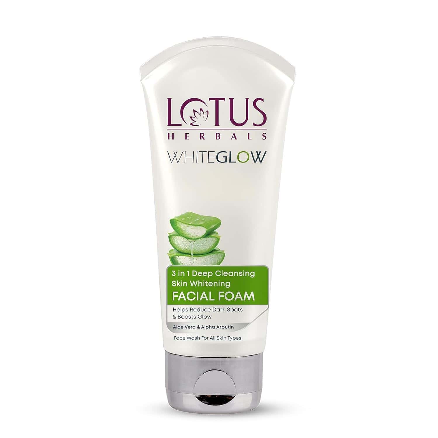 Lotus Herbals Wg 3 In 1 Deep Facial Foam 100 Gm
