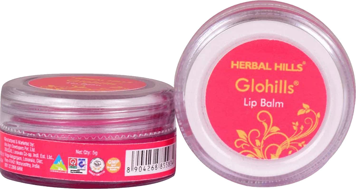 Herbal Hills Lip Balm Or Lip Gel - 5gms With Strawberry Flavour