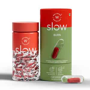 Wellbeing Nutrition Slow Bone Support Vitamin Supplements, Glucosamine, Chondroitin, Calcium Capsule