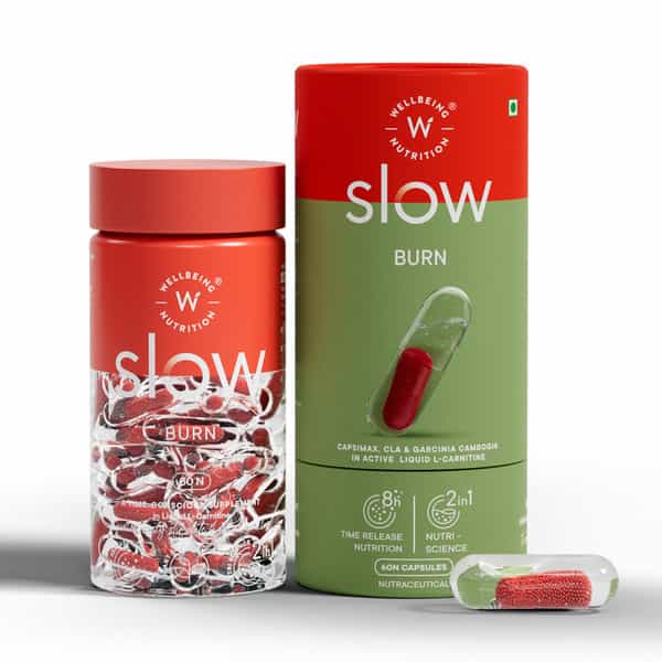 Wellbeing Nutrition Slow Bone Support Vitamin Supplements, Glucosamine, Chondroitin, Calcium Capsule