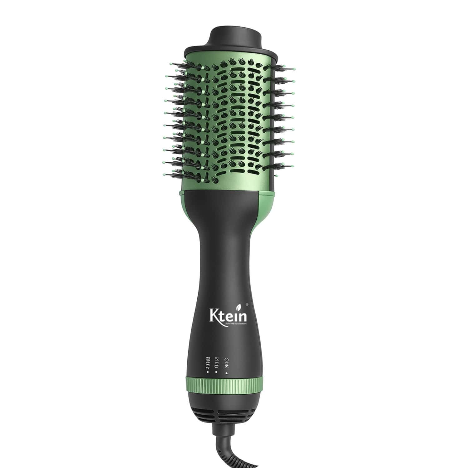 Ktein 4 In 1 Professional Hair Brush - Avocado 3d Power | 2000w Ceramic Styler - (1 Unit)