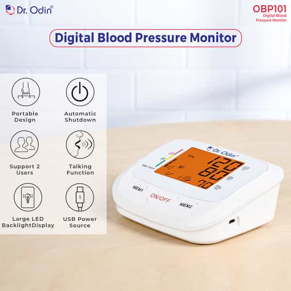 Bp Monitor Obp101 White