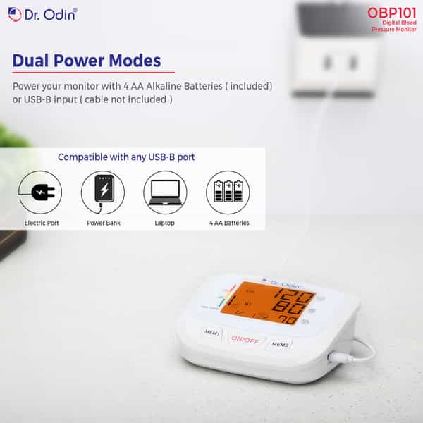 Bp Monitor Obp101 White
