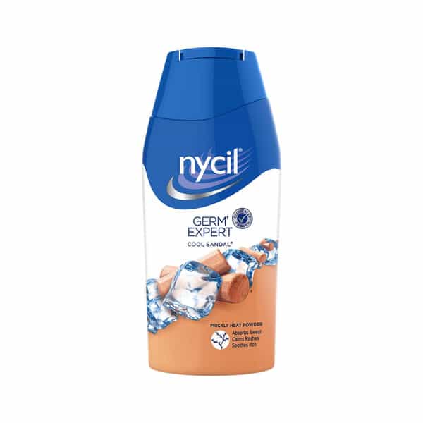 Nycil Cool Sandal Prickly Heat Talcum Powder 50Gm