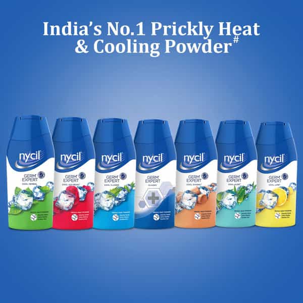 Nycil Cool Sandal Prickly Heat Talcum Powder 50Gm