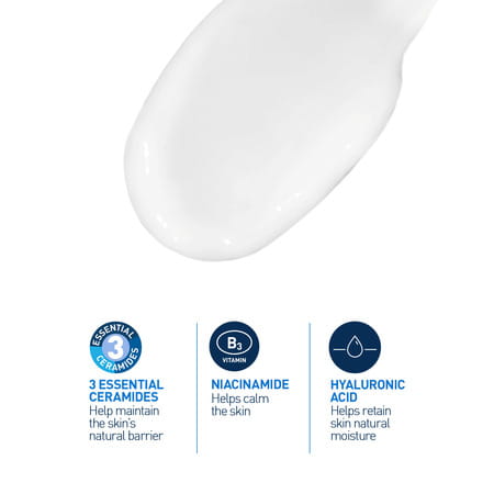 Cerave Pm Facial Moisturizing Lotion For Normal To Dry Skin 52ml