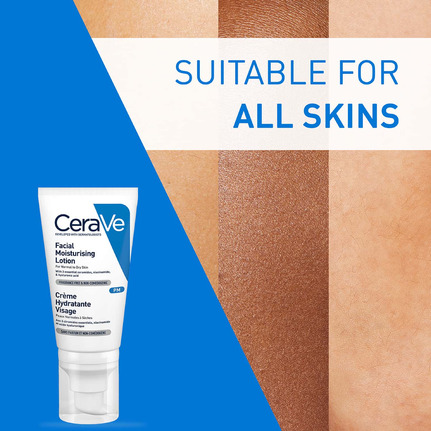 Buy CERAVE PM FACIAL MOISTURIZING LOTION FOR NORMAL TO DRY SKIN 52ML