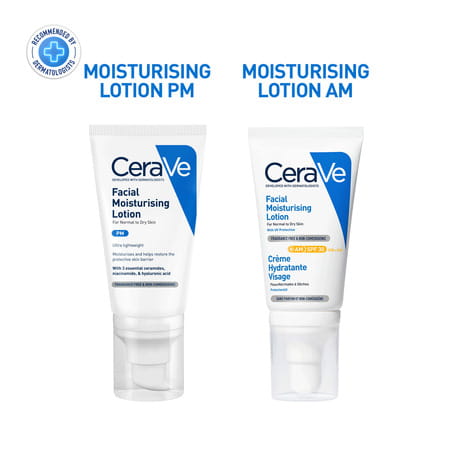 Cerave Pm Facial Moisturizing Lotion For Normal To Dry Skin 52ml