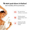 Plush All Natural Shaving Gel For Women With Aloe Vera & Vitamin E Extracts - 100 Gms