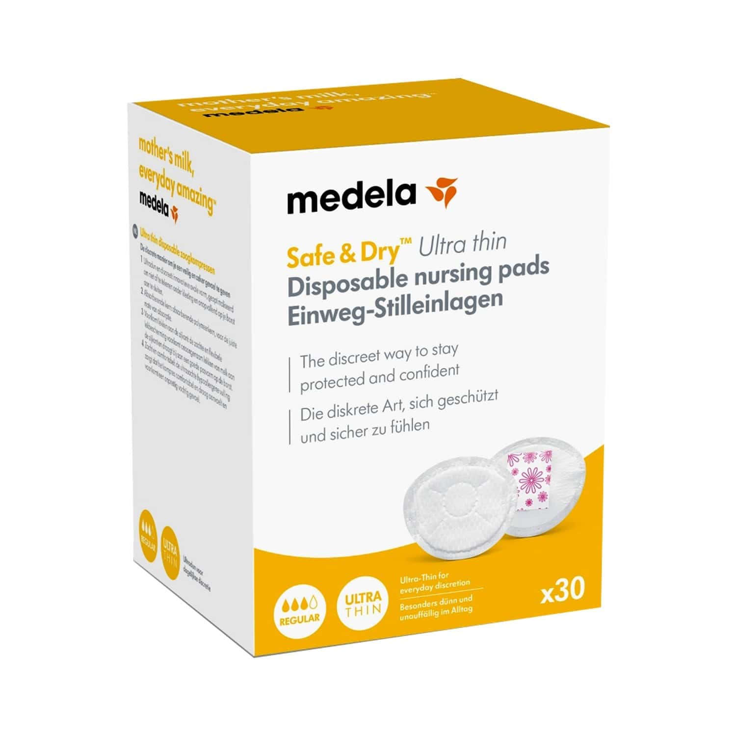 Buy MEDELA DISPOSABLE NURSING PADS PACK OF 30 Online & Get Upto 60