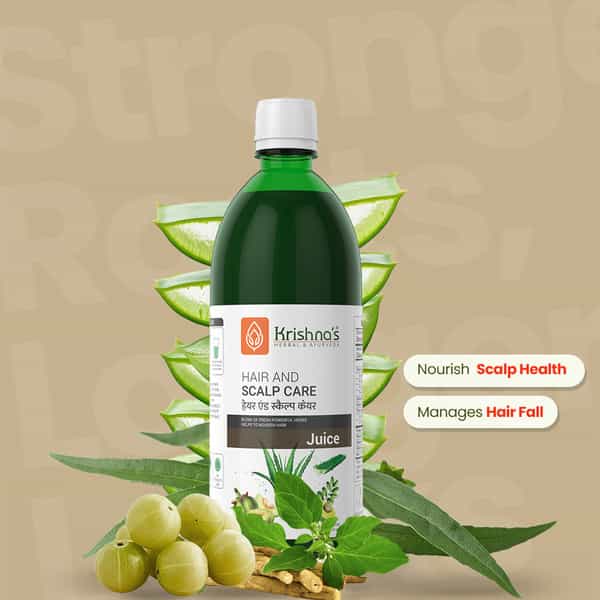 Krishna's Hair And Scalp Care Juice - 1 Litre