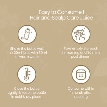 Krishna's Hair And Scalp Care Juice - 1 Litre