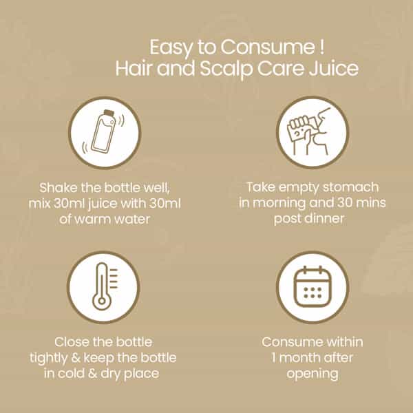 Krishna's Hair And Scalp Care Juice - 1 Litre