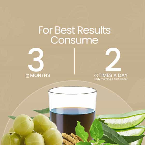 Krishna's Hair And Scalp Care Juice - 1 Litre