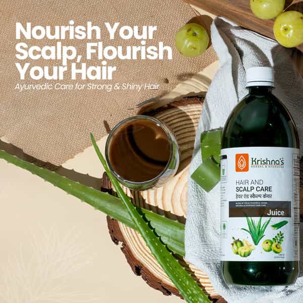 Krishna's Hair And Scalp Care Juice - 1 Litre
