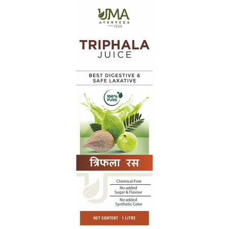 Uma Ayurveda Triphala Ayurvedic Shake - Useful In Digestive Care - 1l