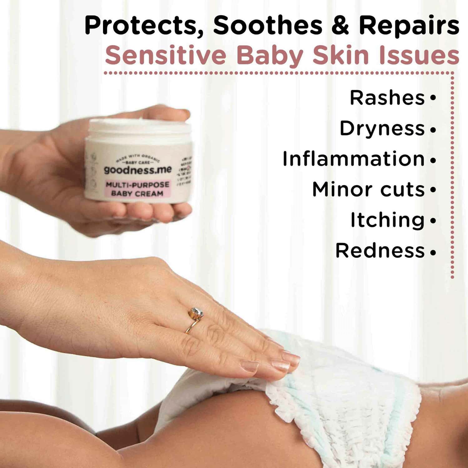 Buy GOODNESS.ME CERTIFIED ORGANIC MULTIPURPOSE BABY CREAM FOR DIAPER