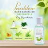 Pearldew Sanitizer (Green Apple) | Aloe & Neem | Paraben Free | 60Ml (Pack Of 12)