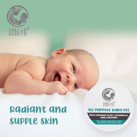 Babynu All Purpose Natural Baby Gel And Babynu Natural Shampoo (200ml)