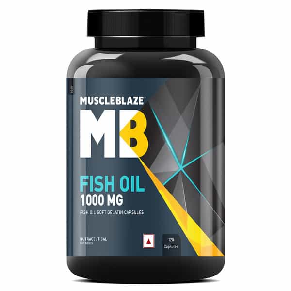 Muscleblaze Omega 3 Fish Oil 1000 Mg (120 No)