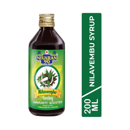 Nivaran 90 Nilavembu Syrup(Pack Of 1 - 200 Ml)