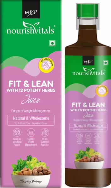 Nourishvitals Fit & Lean Juice | 500Ml (Pack Of 2)