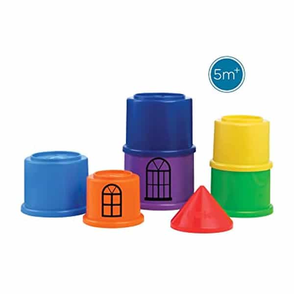 Little's Lighthouse Stacking Drums | Activity Toy For Babies I Multicolor