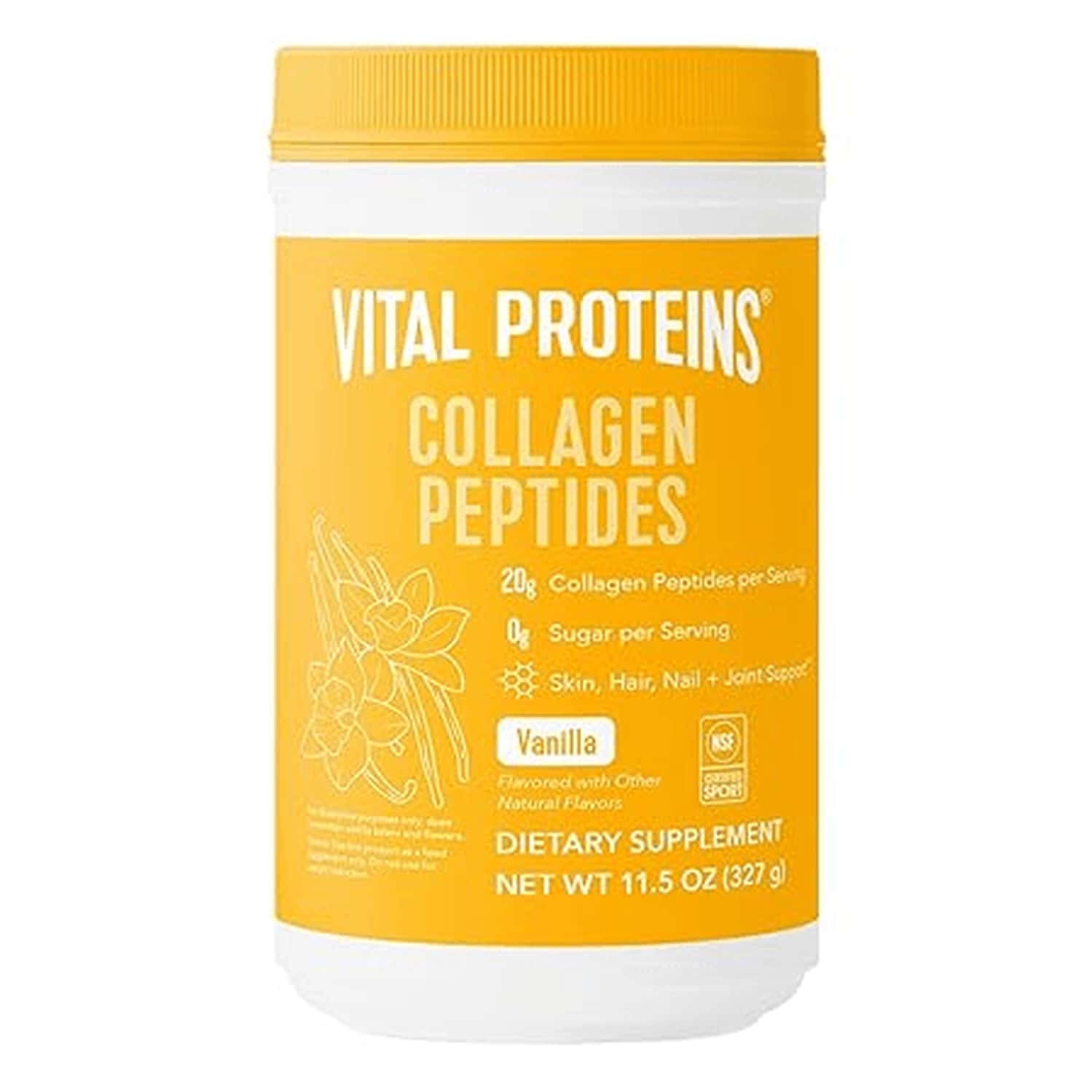 Vital Proteins Collagen Protein Powder Supplement | Vanilla | 11.5 Oz (326g)