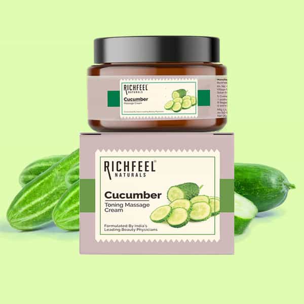 Richfeel Cucumber Toning Massage Cream 100 G