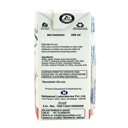 Electrorush Plus Orange 200 Ml Pack Of 1