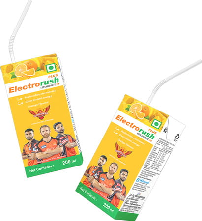 Electrorush Plus Orange 200 Ml Pack Of 1