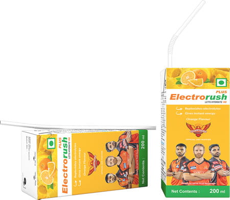 Electrorush Plus Orange 200 Ml Pack Of 1