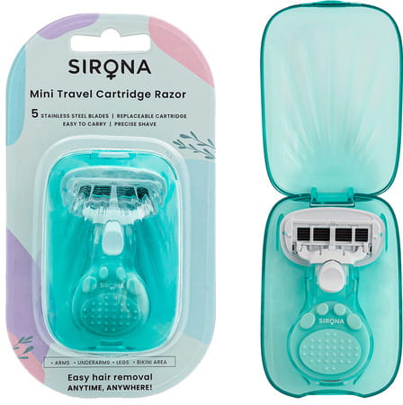 Sirona 5 Blade Body Razor With Replaceable Head - 1 Razor