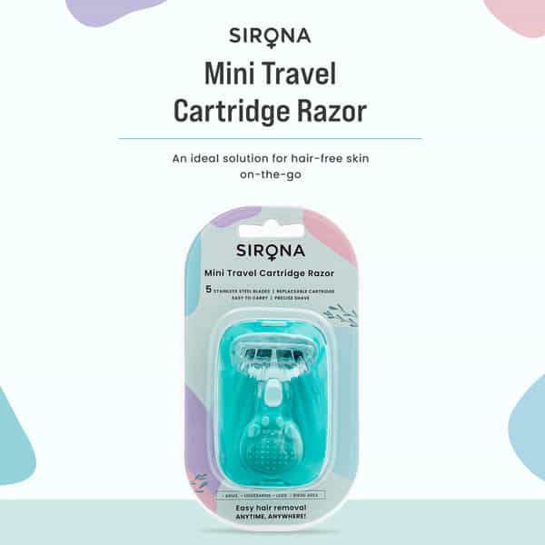 Sirona 5 Blade Body Razor With Replaceable Head - 1 Razor