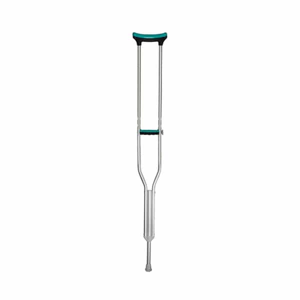 Tynor Auxiliary Crutch Silver Medium Pack Of 2