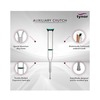 Tynor Auxiliary Crutch Silver Medium Pack Of 2