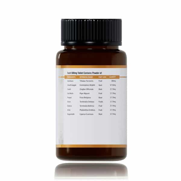 Jeena Sikho Gokshuradi Guggulu | Ayurvedic For Natural Kidney Detox & Fluid Balance 60 Tablets