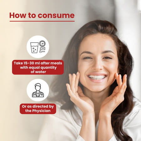 Baidyanath Ayurved Khadirarishta 450Ml | Skin Care Tonic