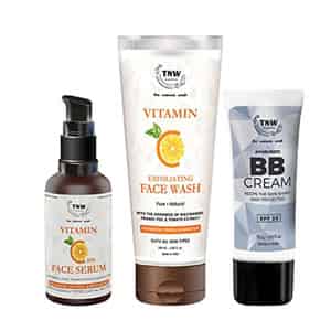 Tnw The Natural Wash Bb Cream | Vitamin C Exfoliating Face Wash & Vitamin C Face Serum