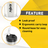 Muscleblaze Phirse Zidd Kar, Shaker Bottle, 100% Leakproof, Bpa-Free Blender Bottle (White, 650 Ml)