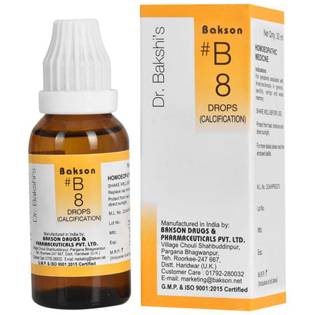 Baksons B8 Calcification Drops 30 Ml