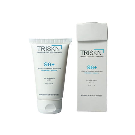 Triskn Hydrasurge Moisturizer | 96+ Hours Of Ceramide Hydration |Suitable For All Skin Types | 50g
