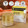 Soulflower Bio-Collagen Gold Peel Off Mask Dissolve Dull Surface Cells & Minimise Wrinkles - 100G