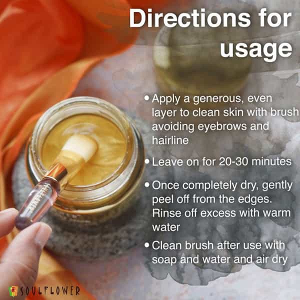 Soulflower Bio-Collagen Gold Peel Off Mask Dissolve Dull Surface Cells & Minimise Wrinkles - 100G