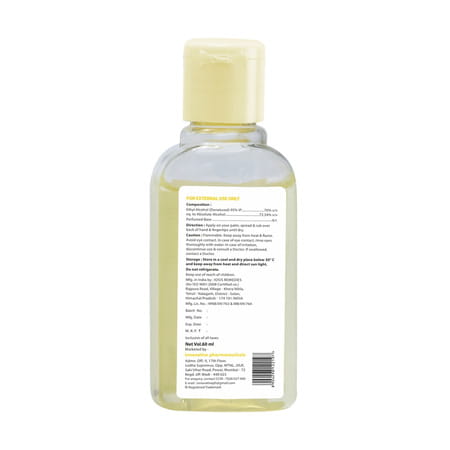 Maxisoft Lemon & Mint Hand Sanitizer Gel | Aloe Vera Neem Lemon & Vitamin E (60 Ml Pack Of 12)