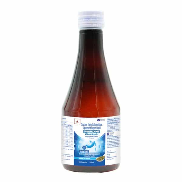 Unienzyme Plus Saunf Flavour Sugar Free Bottle Of 200Ml Oral Liquid