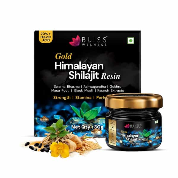 Bliss Welness Gold Himalayan Shilajit Resin 30 Gm