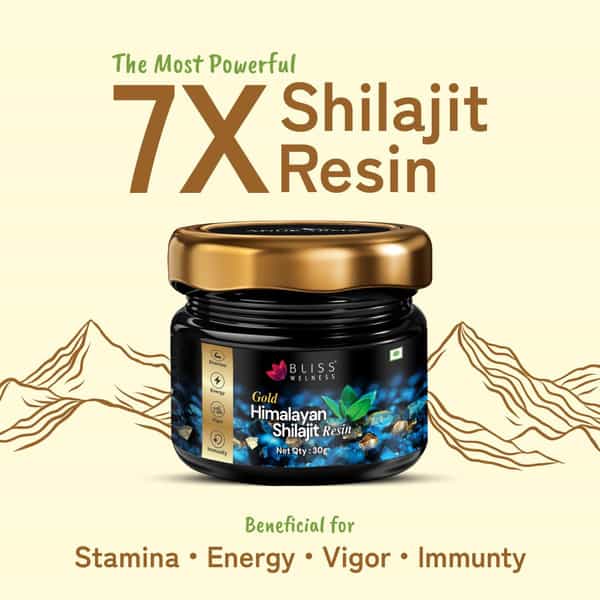 Bliss Welness Gold Himalayan Shilajit Resin 30 Gm